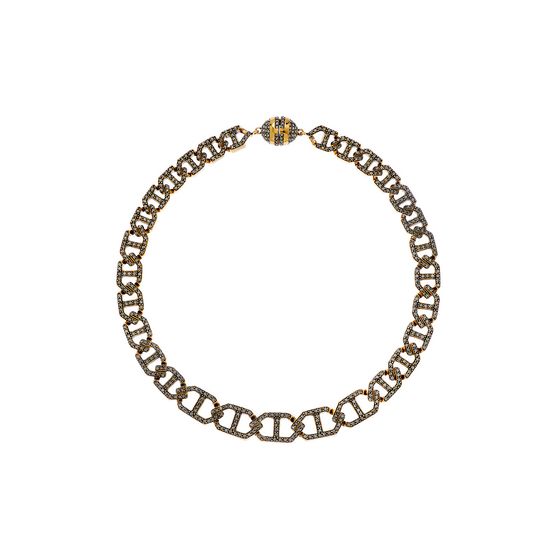 COLAR MAXI STRASS HECTOR ALBERTAZZI H CELEBRATE OV